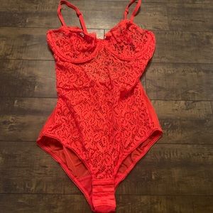 DKNY lace underwire bodysuit